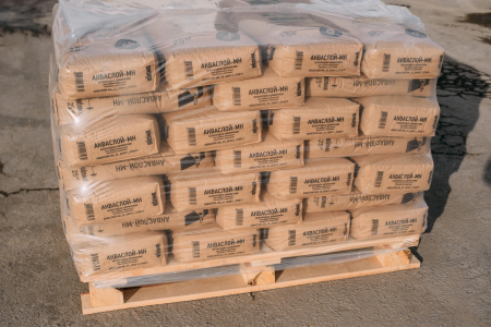 Смесь сухая цементная отделочная штукатурная "ВОЛМА-Акваслой МН", 25 кг